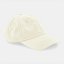 Gorra clásica "Inicial relieve" color pastel beige